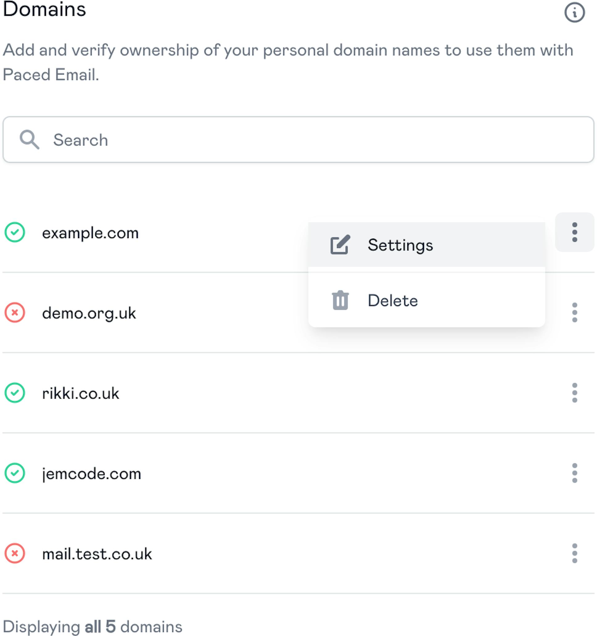 Temporary mail - Disposable tempemail from Paced Email